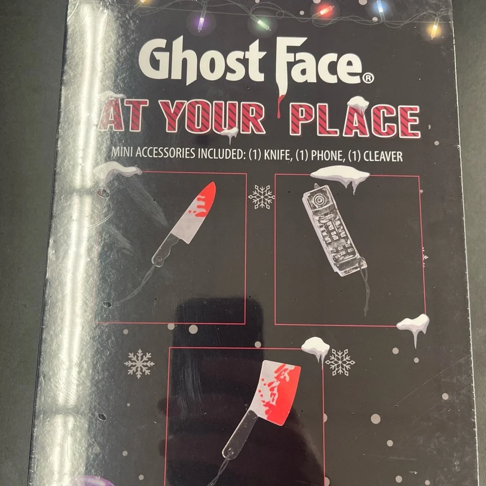 Scream Ghostface At Your Place Elf On The Shelf Spirit Christmas Fun world Rare